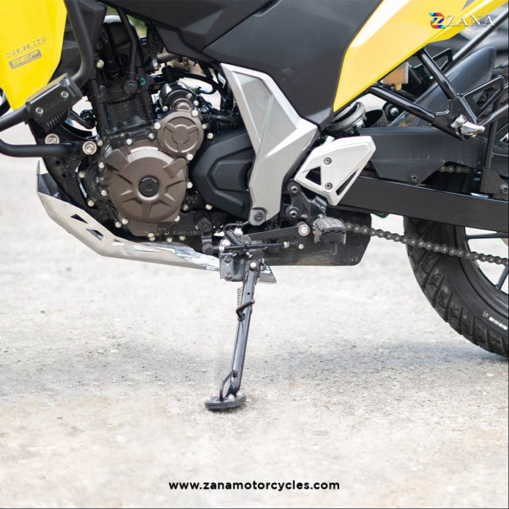 Suzuki Vstorm-250 Side Stand Extender - Zana Sidestand Enlargement