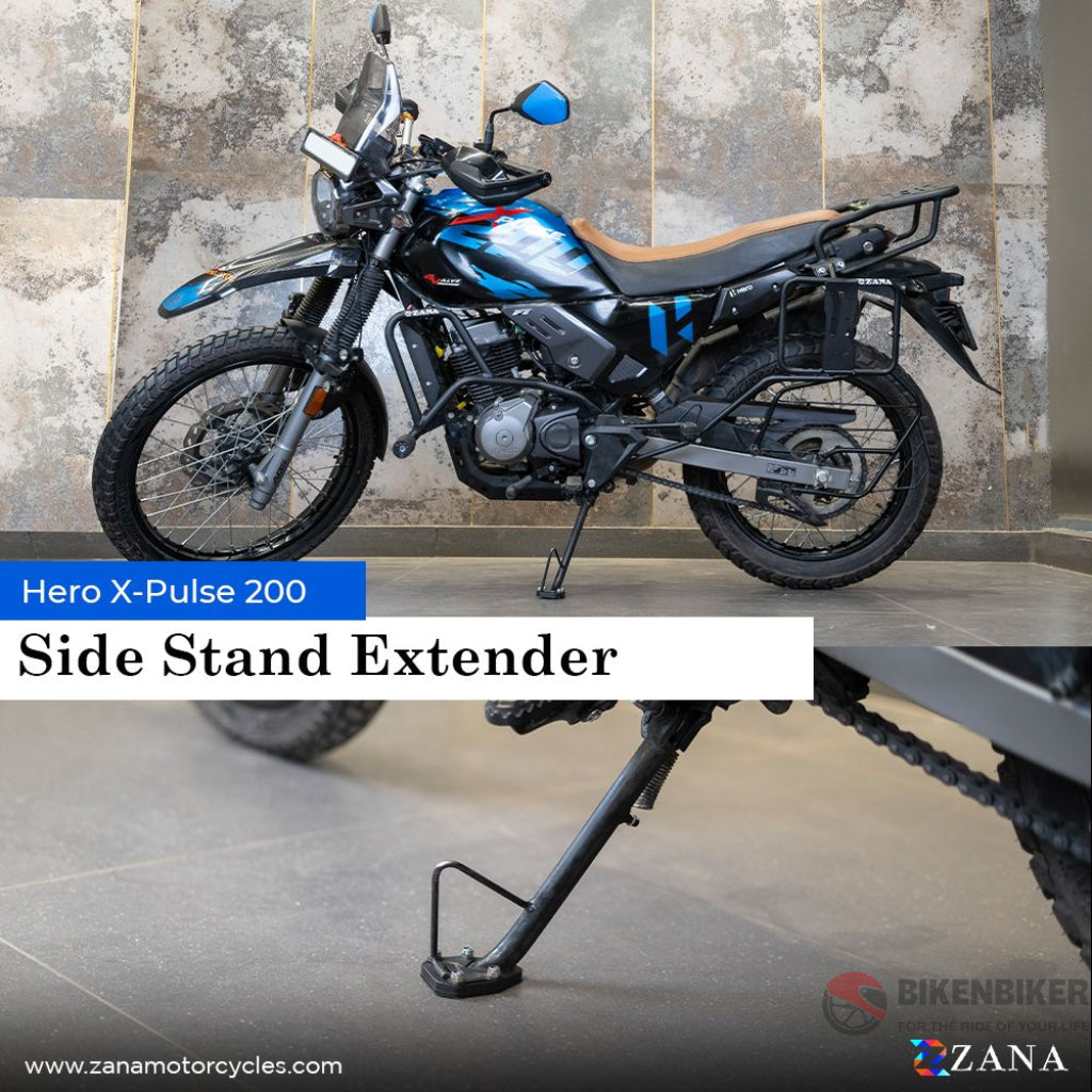 Side Stand Extender For X-Pulse 200 - Zana Saddle Stay