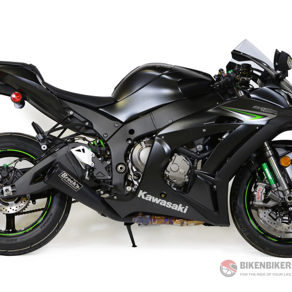 Single Alien Head Slip - On (3/4 System) Black Zx - 10R (16 - 20) - Brock’s Performance Exhaust