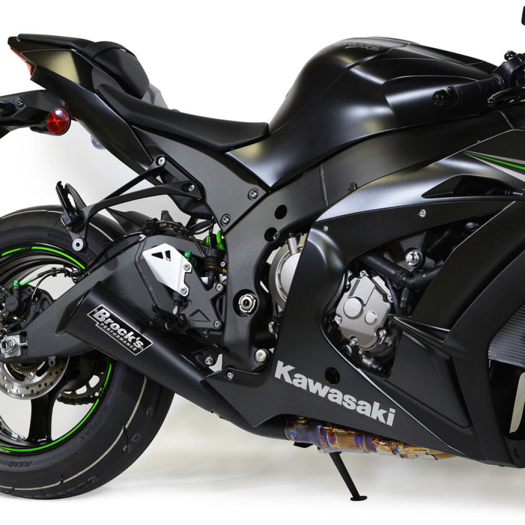 Single Alien Head Slip - On (3/4 System) Black Zx - 10R (16 - 20) - Brock’s Performance Exhaust