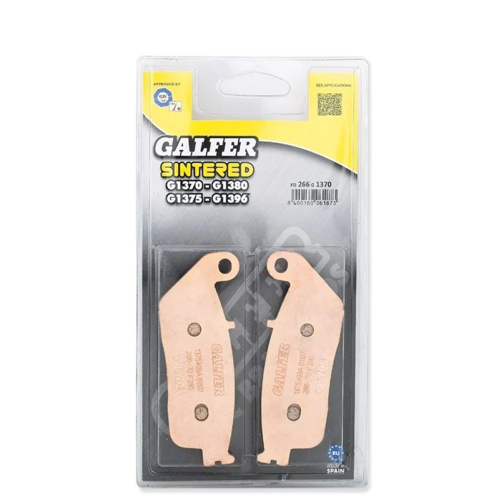 Sintered Street Rear Brake Pads - Fd457G1370 - Galfer Pads