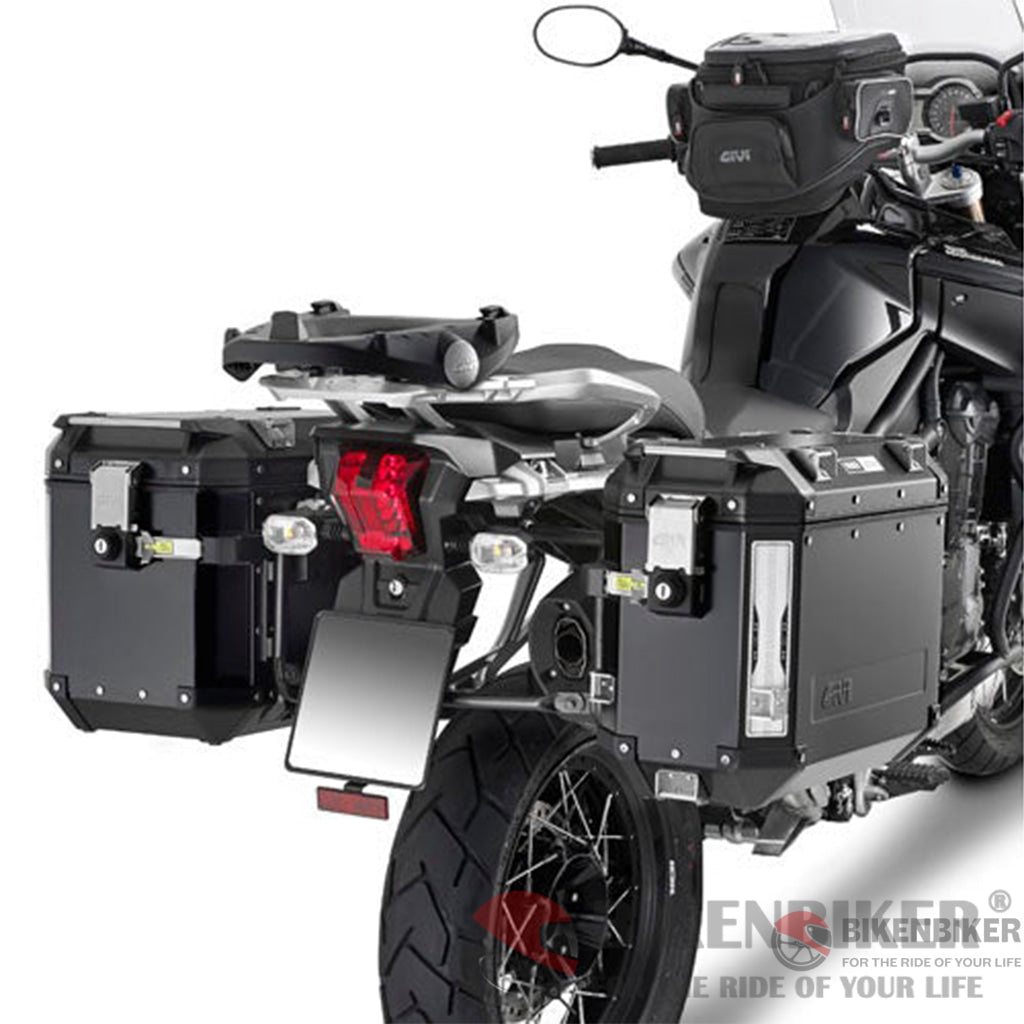 Specific Pannier Holder For Trekker Outback Monokey® Side Cases Triumph Tiger 1200 - Givi Carrier