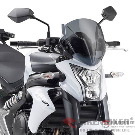 Specific Screen Smoked For Kawasaki Er-6N (2012-16) - Givi Windscreen