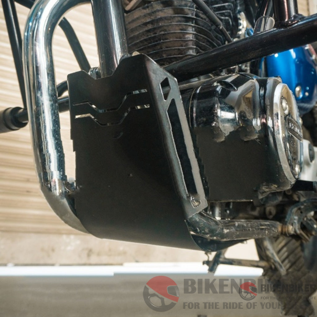 Sporty Sump Guard Honda Cb350 H’ness - Zana Bash Plate