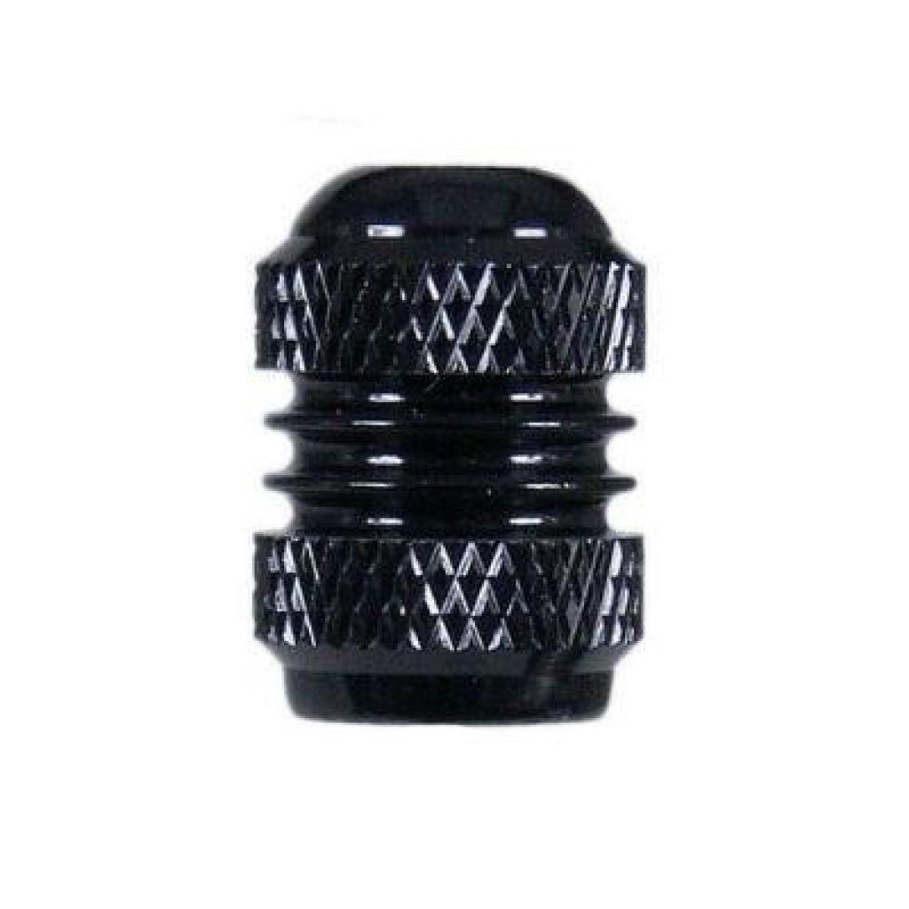 Standard Tyre Valve Cap Set - Wunderlich Black Accessories