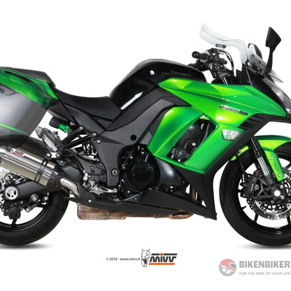 Suono Slip On Exhaust For Kawasaki Ninja 1000 - Mivv On