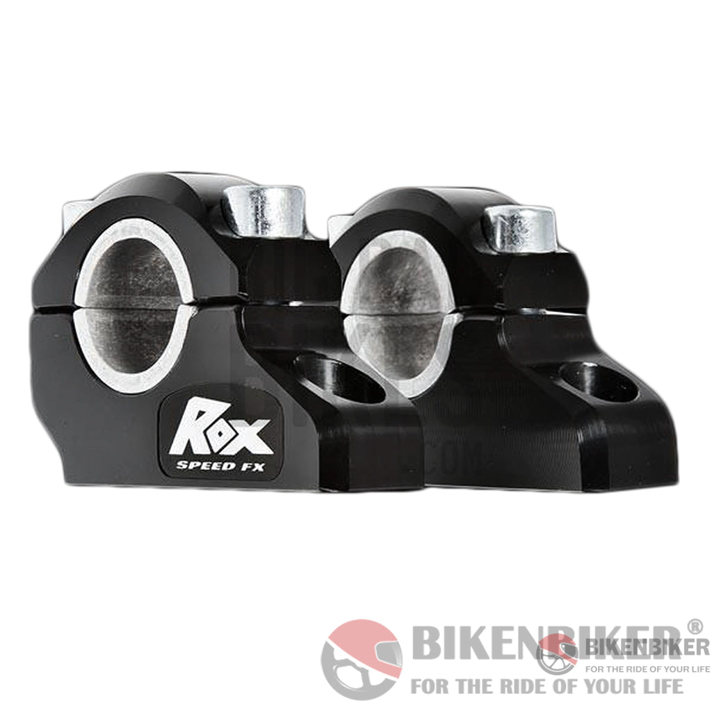 Suzuki V-Strom 650 Offset Risers - 25/28Mm Rise 25Mm Back 22 & 28Mm Handlebar Roxspeedfx