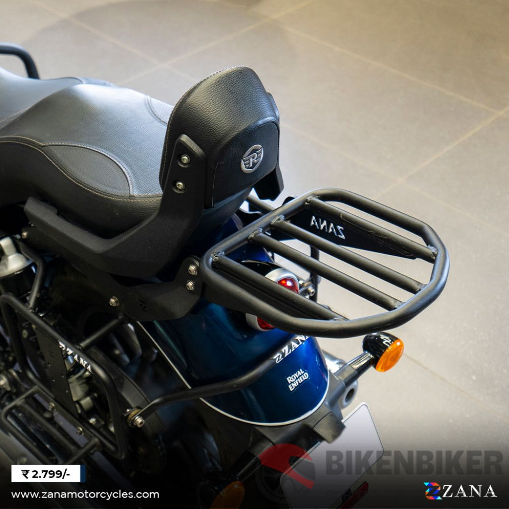 Top Rack Compatible W/ Backrest For Super Meteor 650 - Zana