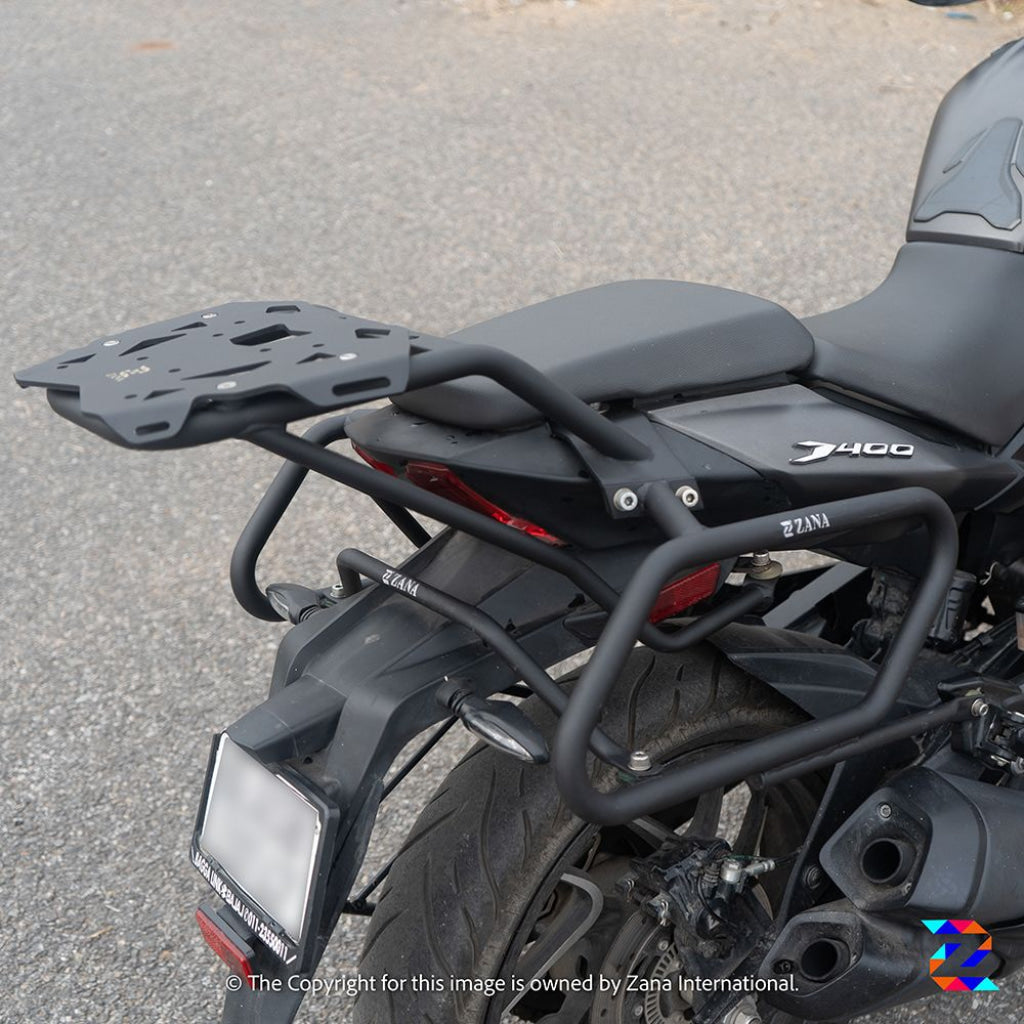 Bajaj Dominar 250/400 Top Rack With New Plate (Compatible Backrest) - Zana