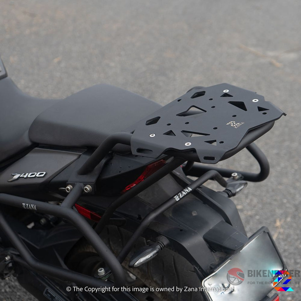 Bajaj Dominar 250/400 Top Rack With New Plate (Compatible Backrest) - Zana