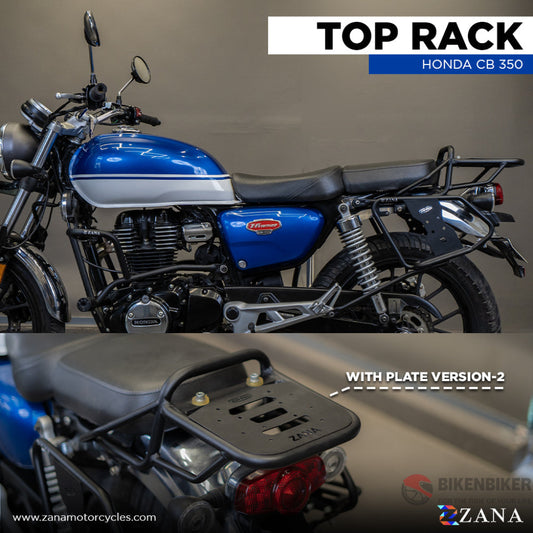 Top Rack With Plate Honda Cb350 H’ness - Zana No