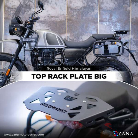 Toprack Plate Big For Himalayan Bs6 (2021) - Zana Top Rack