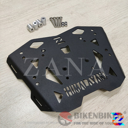 Toprack Plate Small For Himalayan Bs6 (2021) - Zana Top Rack