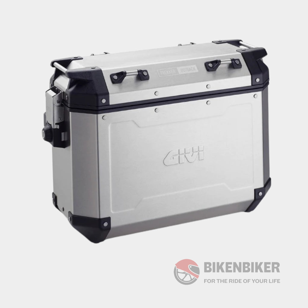 Trekker Outback 37 Side Cases Silver - Givi Case