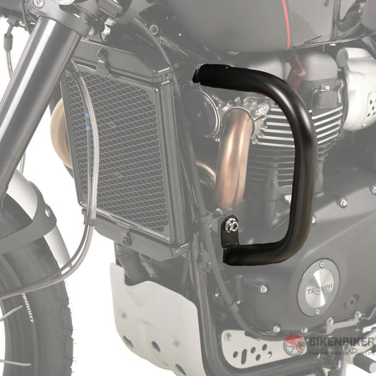 Triumph Scrambler 1200 Protection - Engine Crash Guard Hepco & Becker