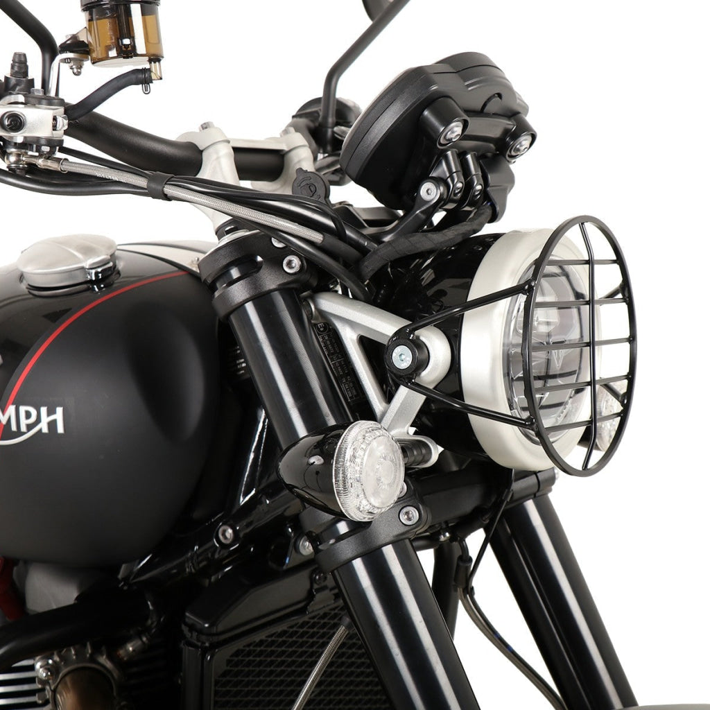 Triumph Scrambler 1200 Protection - Headlight Grill Hepco & Becker Accessories