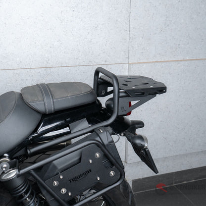 Triumph Street Scrambler 900 Luggage - Zpro Top Rack W/ Plate Zana