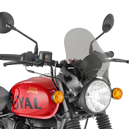 Universal Smoked Windscreen For Benelli Imperiale/Re Hunter 350 - Givi Wind Shield