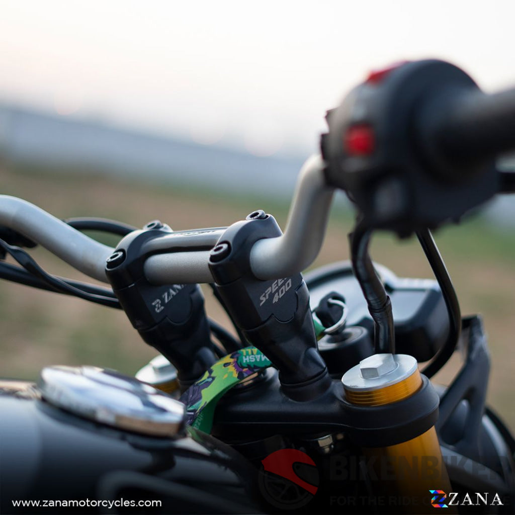 Triumph Speed 400 Vertical Handlebar Riser - Zana Risers