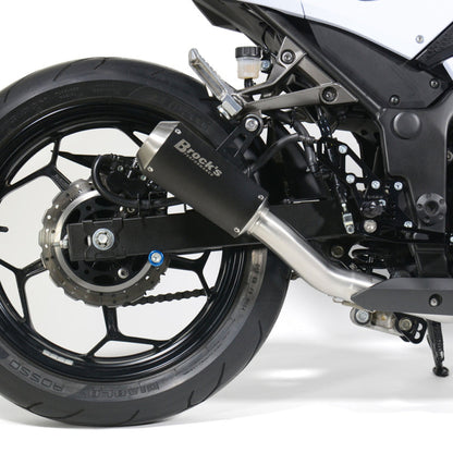 Vz9 Veloce Full System With Electro - Black Muffler Ninja 300 (13 - 17) - Brock’s Performance