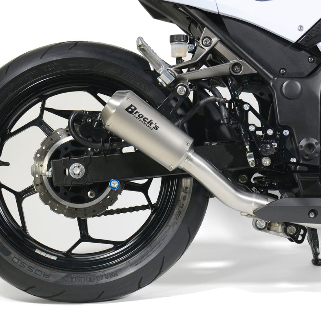 Vz9 Veloce Full System With Titanium Muffler Ninja 300 (13 - 17) - Brock’s Performance Exhaust