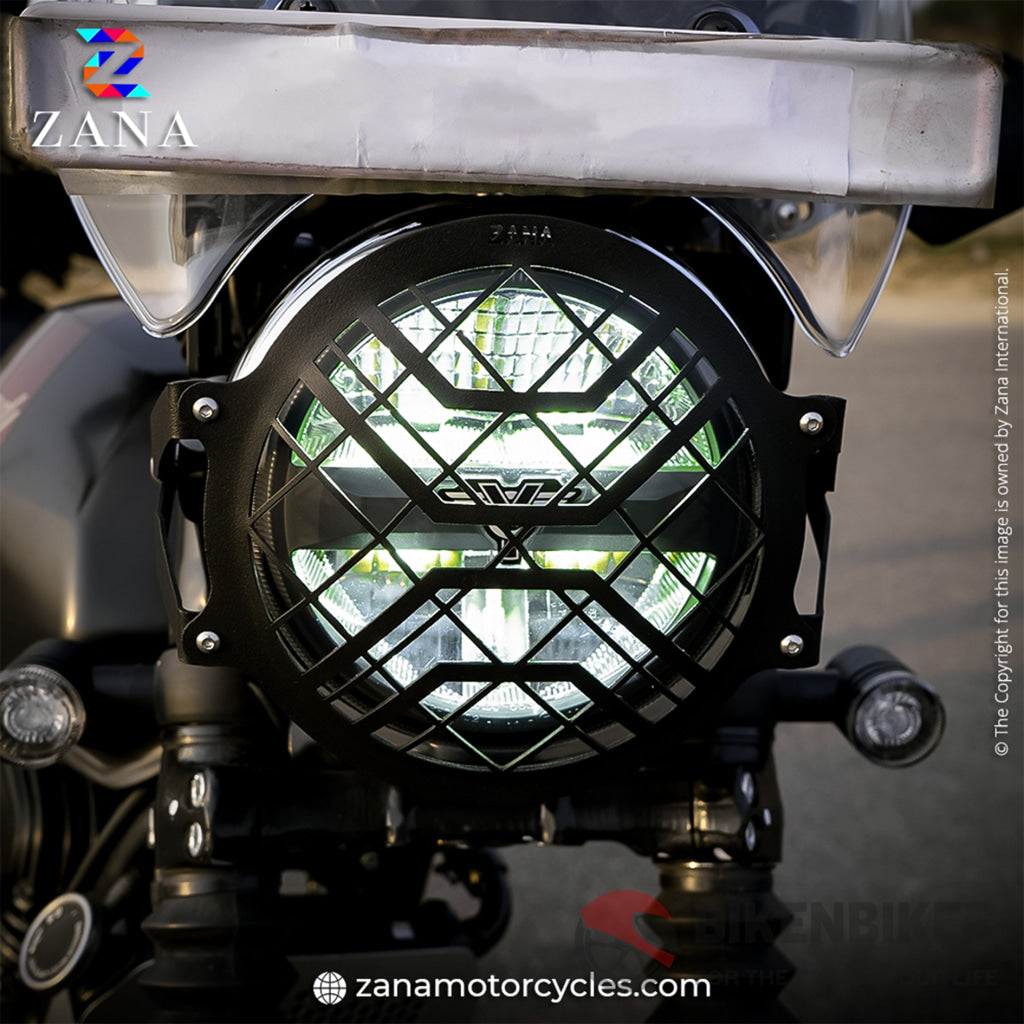 Yezdi Adventure Headlight Grill - Zana Accessories